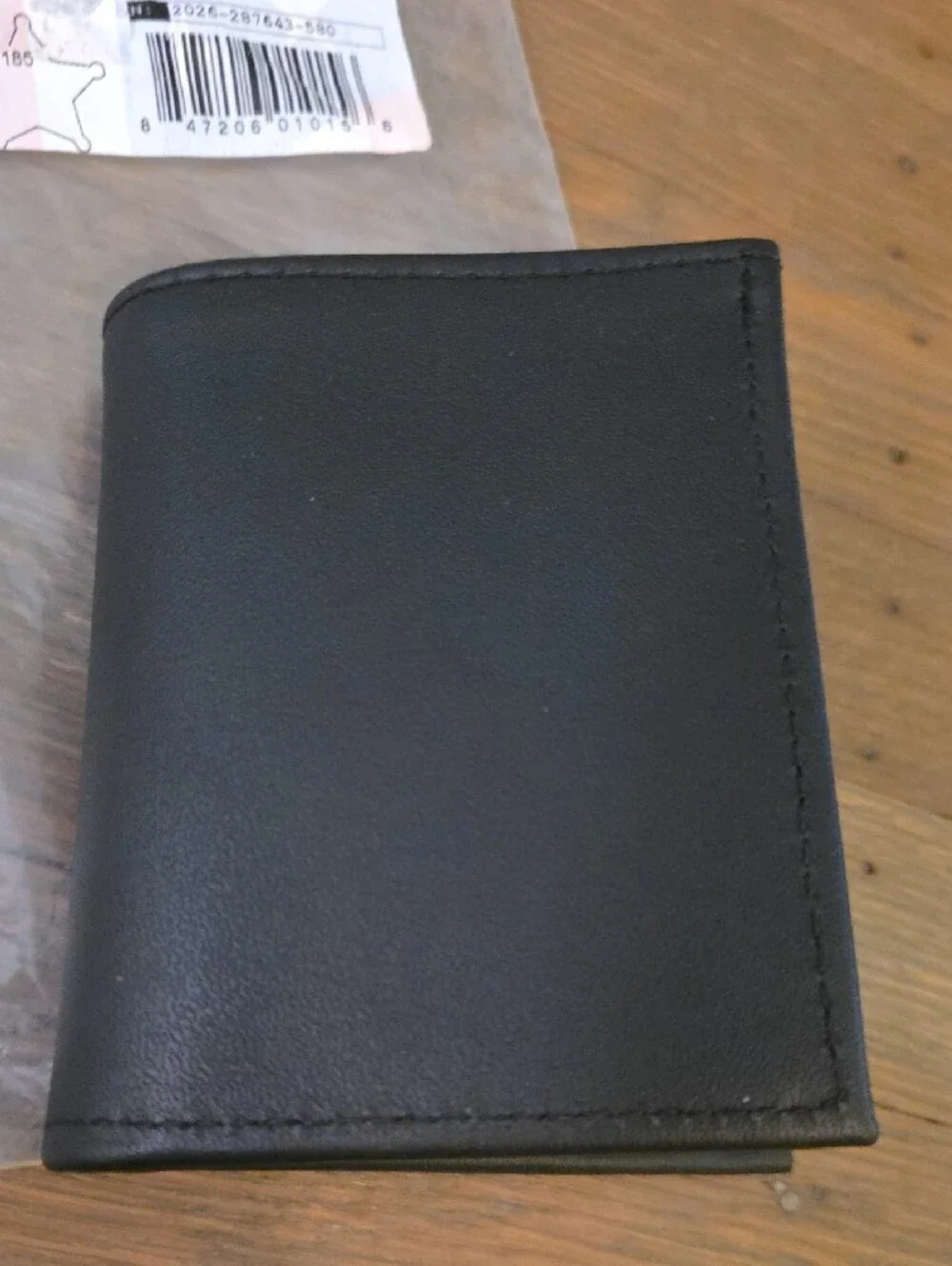 Perfect Fit Shield Wallet: Badge Cutout 185/ Leather/ NEW